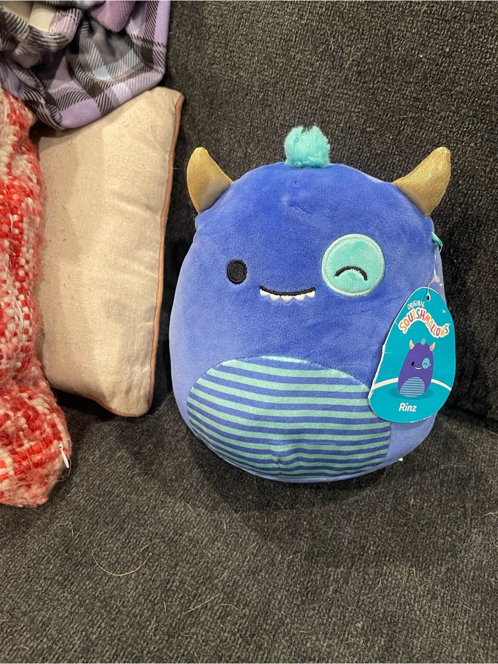 Squishmallows Rinz Blue Plush